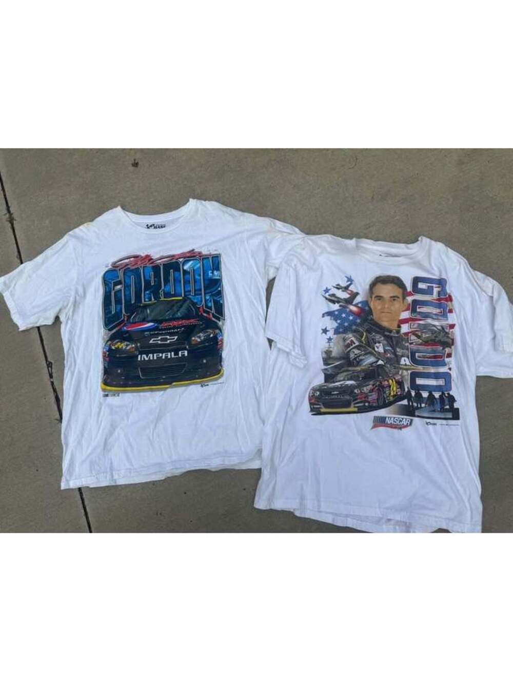 NASCAR LOT OF 2 JEFF GORDON XL 2000 SHIRTS